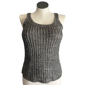 Ralph Lauren blue label womens size medium sleeveless knit tank top shirt blouse